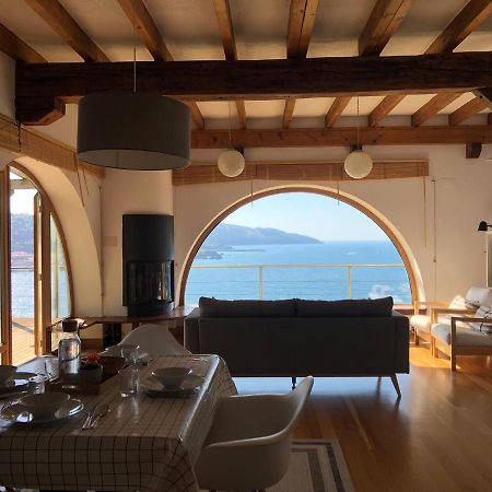 Adosado En La Costa Con Excelentes Vistas Al Estuario De Urdaibai Villa Mundaka Exterior photo